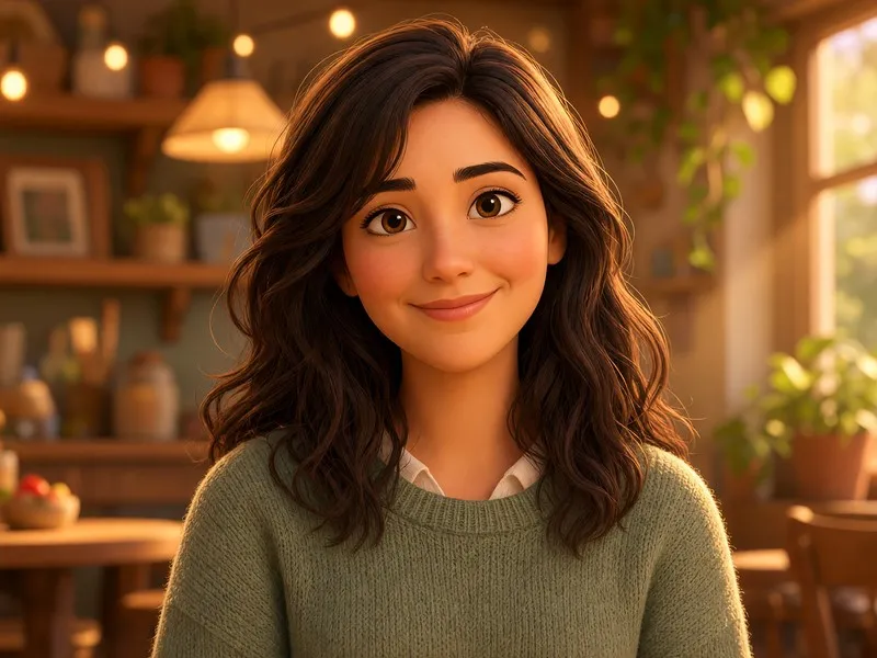 Dasselbe Porträt als Animationsfilm